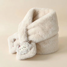 Sevoza Atelier Plush Lamb Cross-Over Scarf thumbnail 2