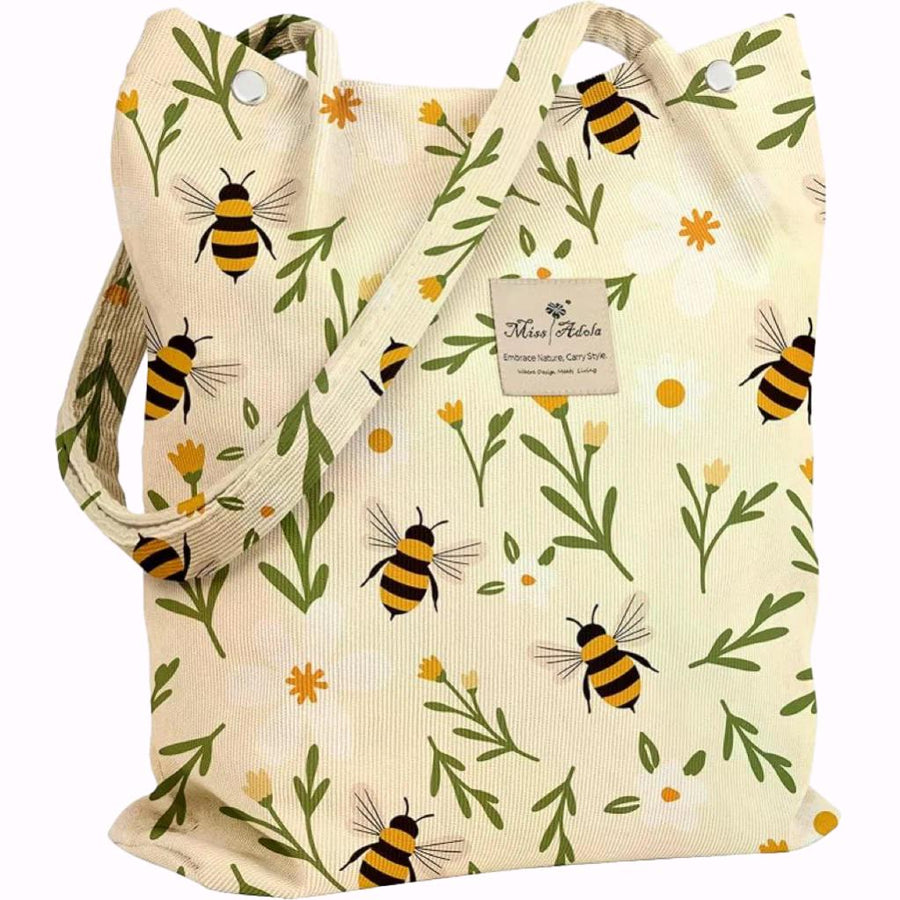 Sevoza Aurelia Corduroy & Canvas Atelier Tote Bag