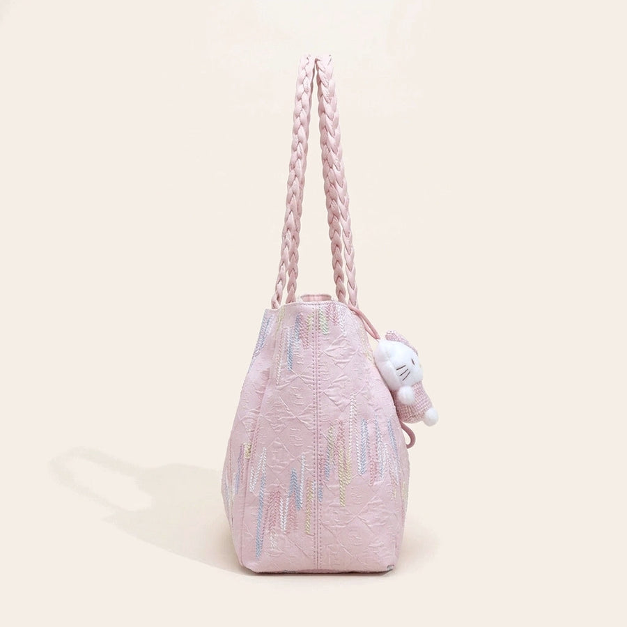 Sevoza Pleated Soft Tote Bag