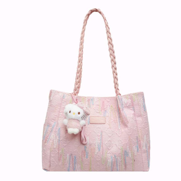 Sevoza Pleated Soft Tote Bag