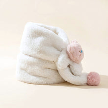 Sevoza Aurelia Plush Faux-Fur Crossover Scarf thumbnail 3