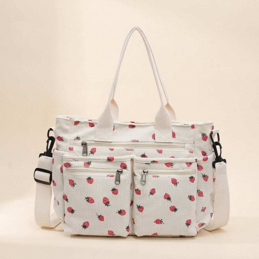 Sevoza Aveline Soft Plush & Vegan Leather Tote