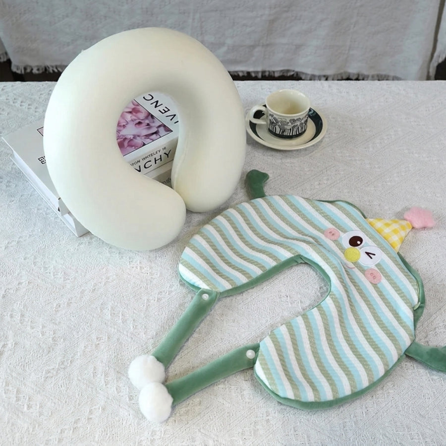 Sevoza Serenity Ergonomic Cooling Silk Travel Neck Pillow