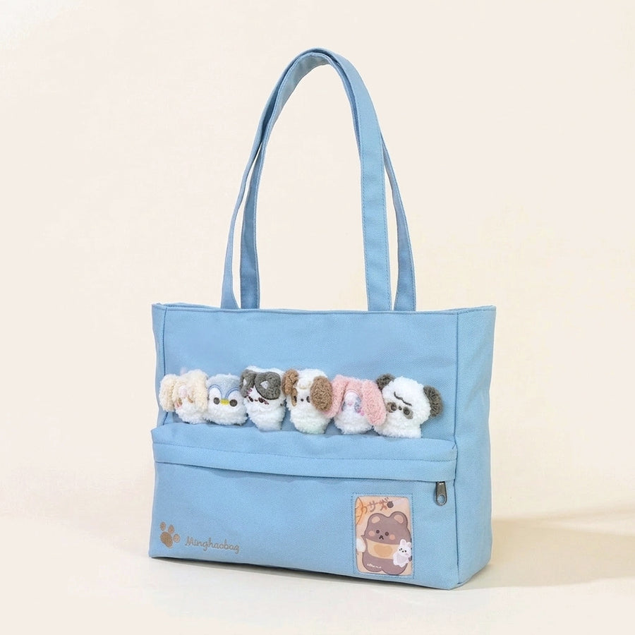 Atelier Charme Nylon & Vegan Leather Tote