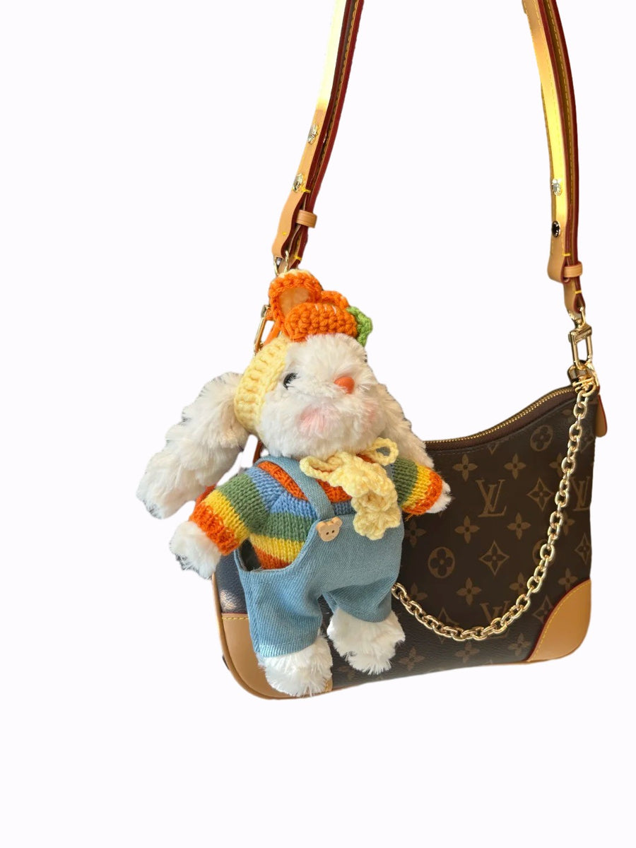 Lapo たれ耳うさぎ 花束チャーム