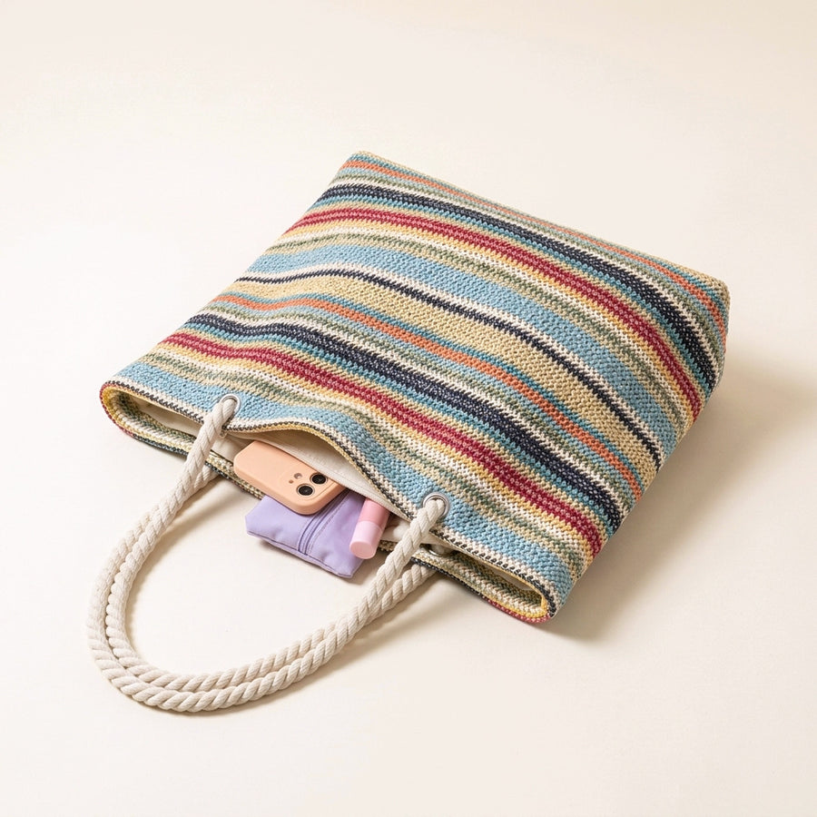Sevoza Riviera Artisanal Woven Tote