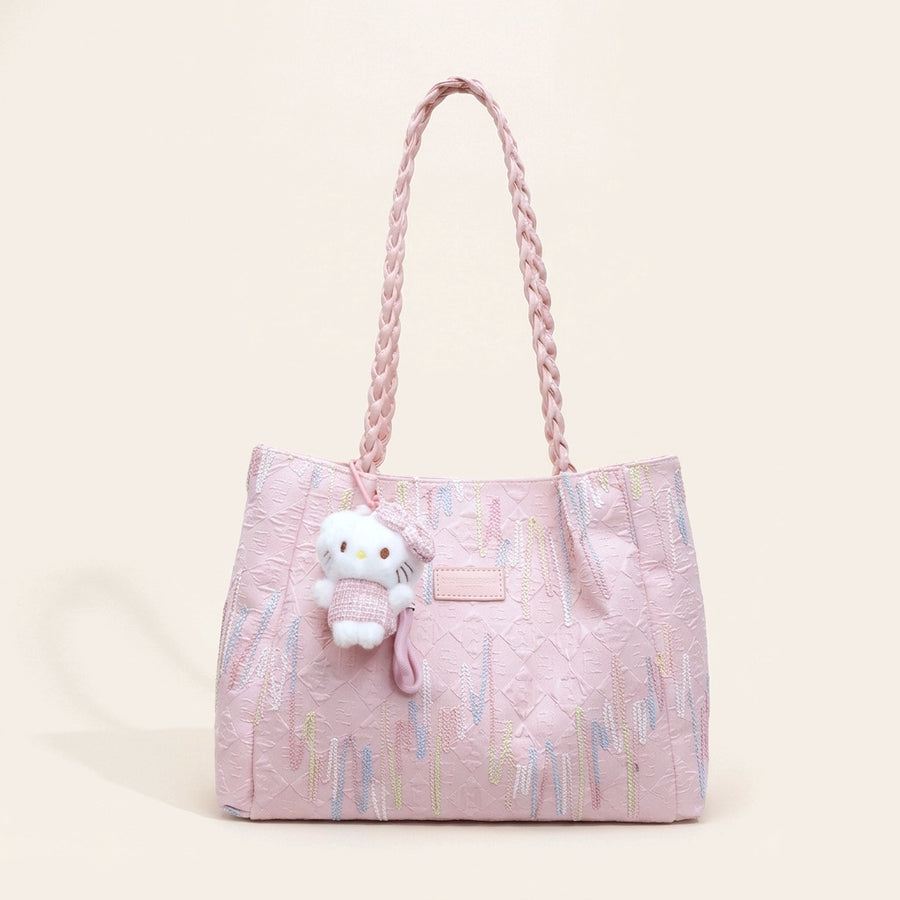 Sevoza Pleated Soft Tote Bag