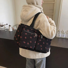 Sevoza Aveline Soft Plush & Vegan Leather Tote thumbnail 9
