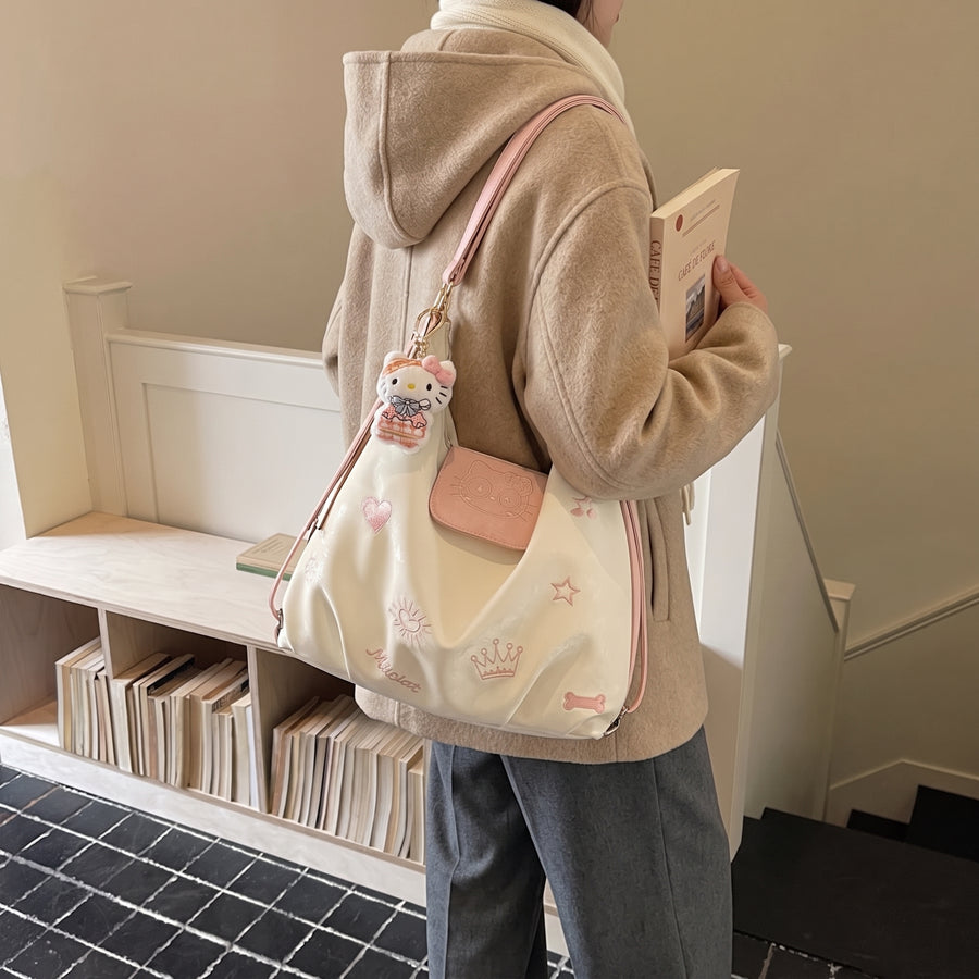 Sevoza Celestia Vintage Structured Vegan Leather Crossbody