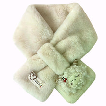 Sevoza Atelier Plush Lamb Cross-Over Scarf thumbnail 8