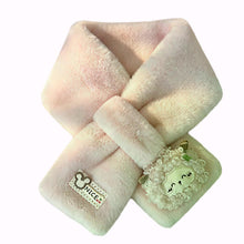 Sevoza Atelier Plush Lamb Cross-Over Scarf thumbnail 7
