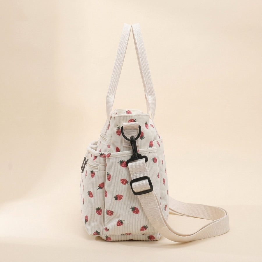 Sevoza Aveline Soft Plush & Vegan Leather Tote