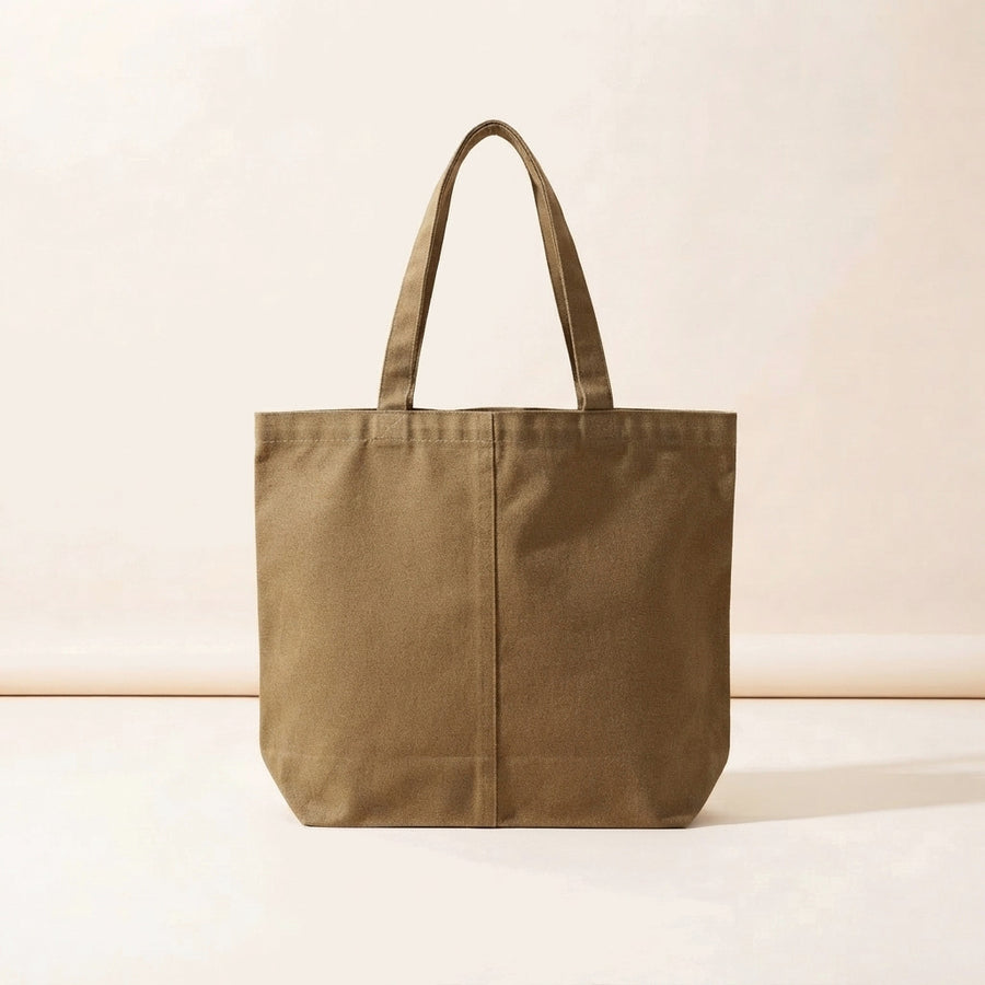 Sevoza Vintage Washed Denim Embroidered Tote