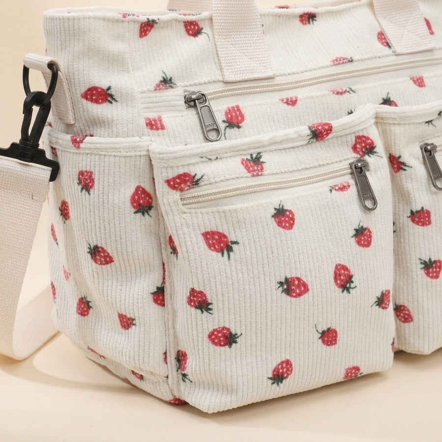 Sevoza Aveline Soft Plush & Vegan Leather Tote