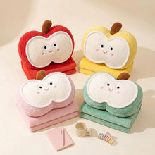 Sevoza Pomme Convertible Plush Cushion & Luxury Travel Blanket Set thumbnail 6